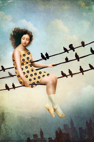 Kids Inspirational Art: Hang In There by Catrin Welz-Stein