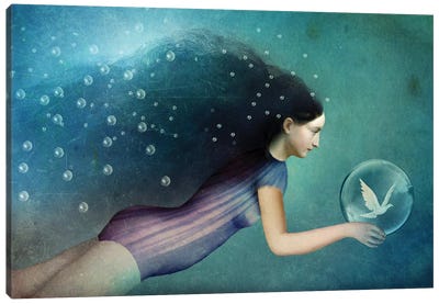 Take Me There Canvas Art Print - Catrin Welz-Stein