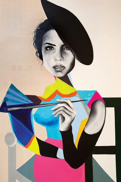 Pieced Together Portraits: The Painter by Chance Watt