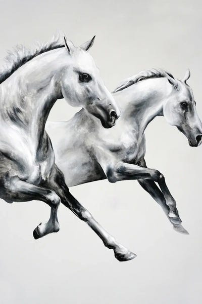 Horse Race by Chance Watt canvas print