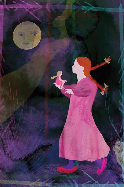 China Doll by Claire Westwood canvas print