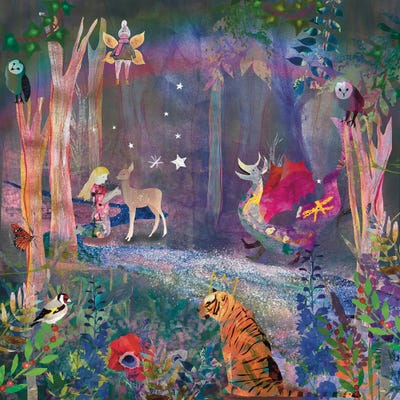 Folktale by Claire Westwood canvas print