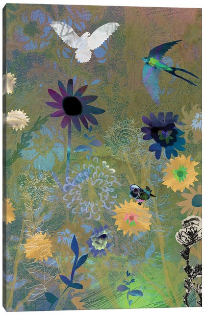 Floral Canvas Art Print - Claire Westwood