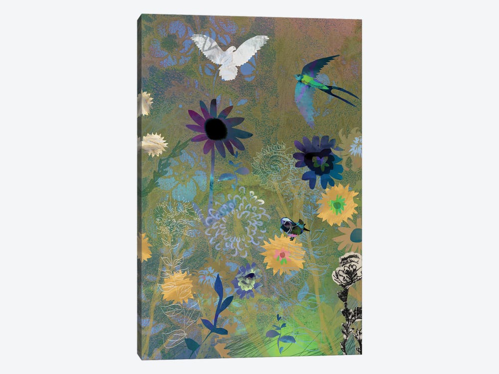 Floral by Claire Westwood 1-piece Canvas Wall Art
