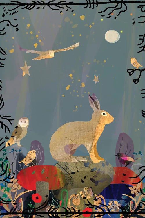 Hare by Claire Westwood wall art