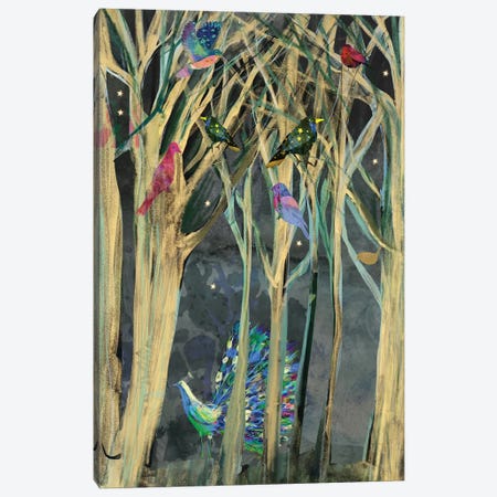 In The Woods Canvas Print #CWW31} by Claire Westwood Art Print