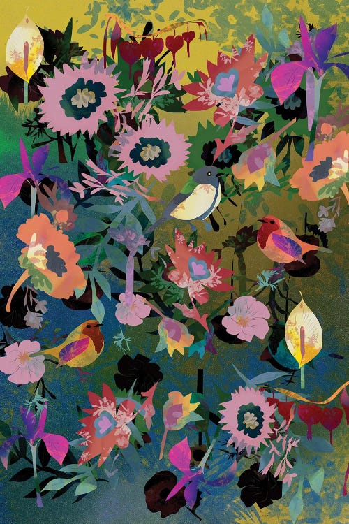 My Flowers by Claire Westwood wall art