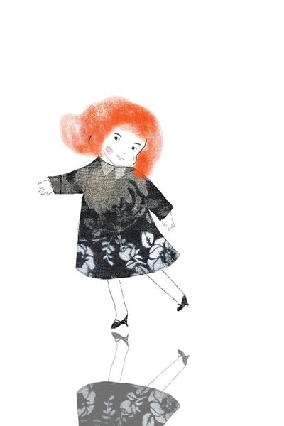 New Dress by Claire Westwood canvas print