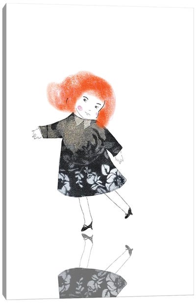 New Dress Canvas Art Print - Claire Westwood