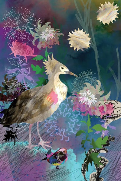 Oriental by Claire Westwood framed wall art