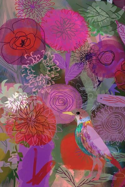 Claire Westwood: Red And Pink by Claire Westwood