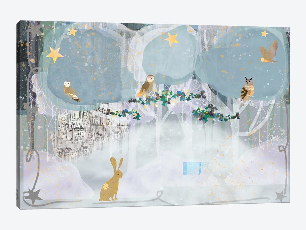 Snow Day by Claire Westwood 1-piece Art Print