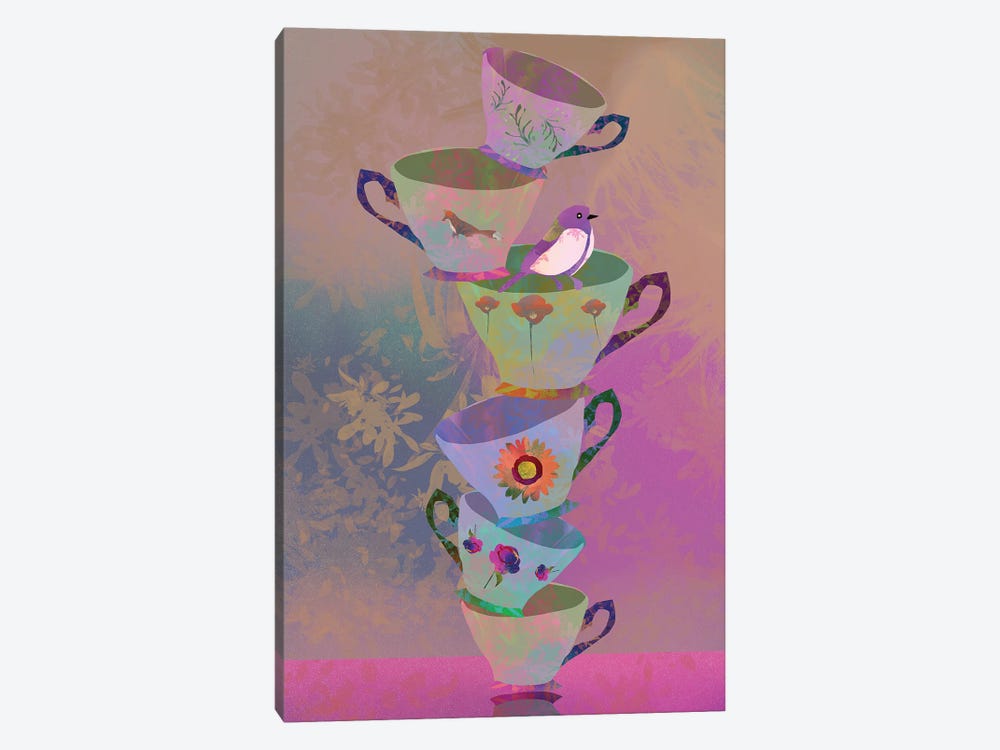 Teacup by Claire Westwood 1-piece Canvas Art