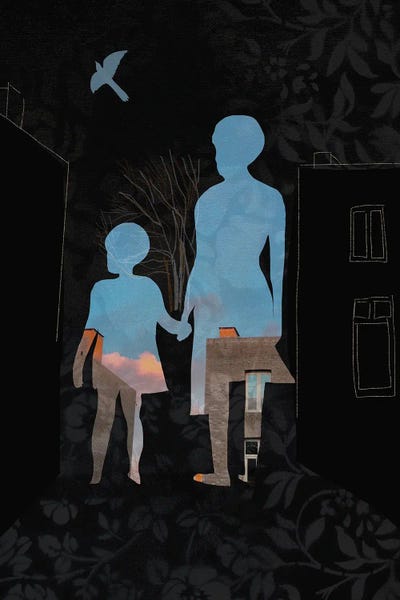 Together by Claire Westwood acrylic art print