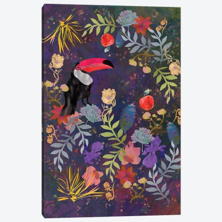 Toucan Canvas Print #CWW77} by Claire Westwood Canvas Art