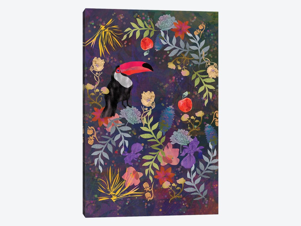 Toucan by Claire Westwood 1-piece Canvas Print