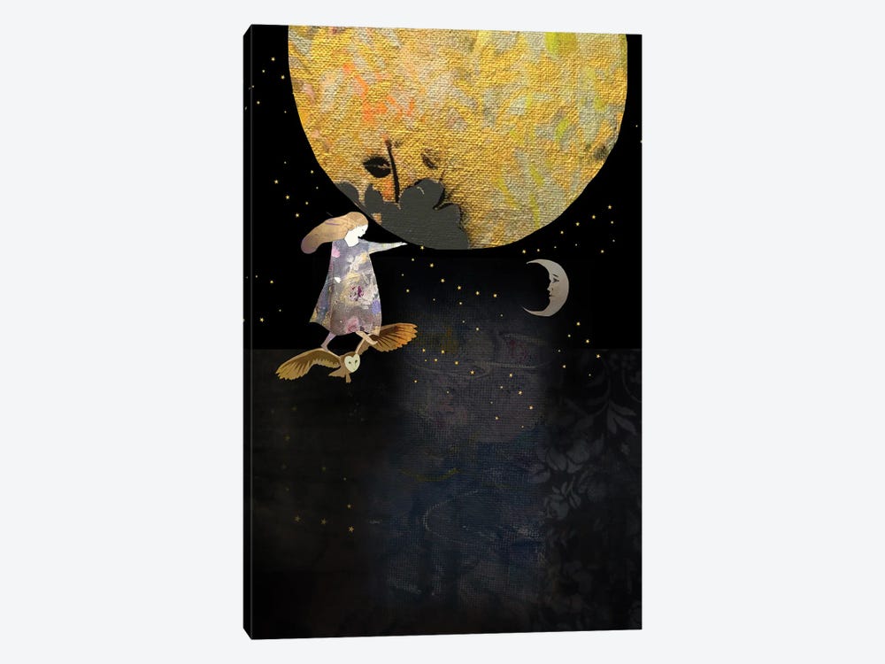 Touch The Moon by Claire Westwood 1-piece Canvas Artwork