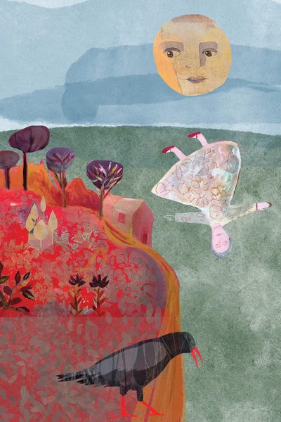 Crows: Tumbling by Claire Westwood