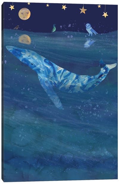 Under The Sea Canvas Art Print - Claire Westwood