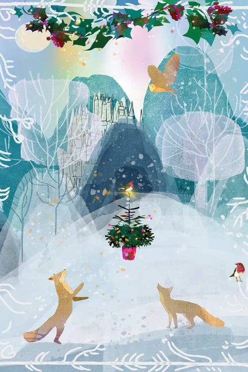 Winter Tree by Claire Westwood wall art