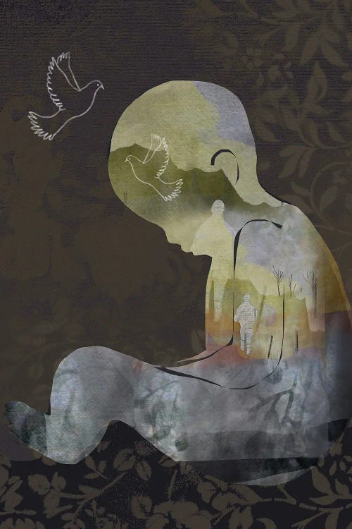 Child Of War by Claire Westwood wall art