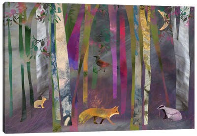 Woodland Canvas Art Print - Claire Westwood