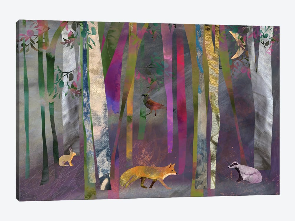 Woodland by Claire Westwood 1-piece Canvas Wall Art