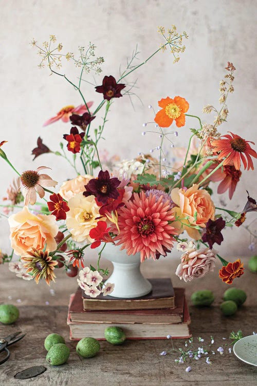 Playful August Arrangement by Cornelia Weber wall art