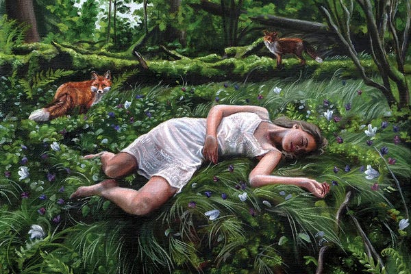 Magical Realism: When I Sleep I Dream Of You by Christina Ridgeway