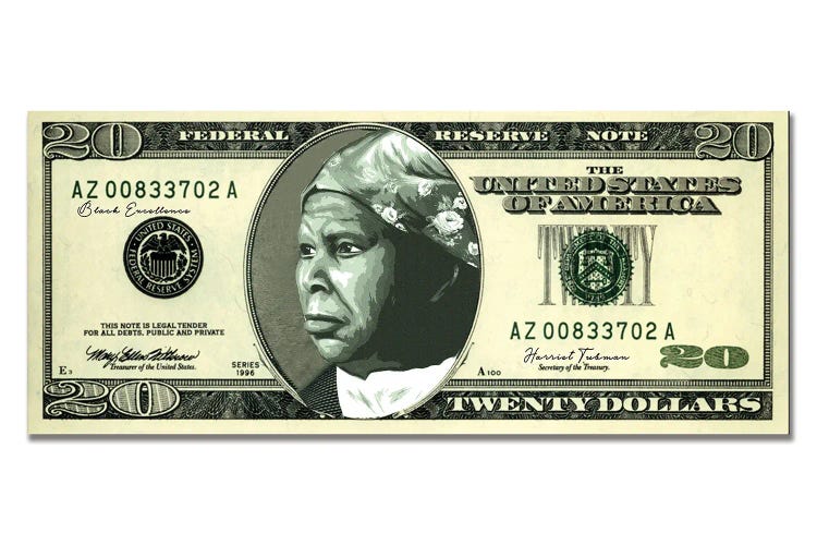 Harriet Tubman by Crixtover Edwin wall art