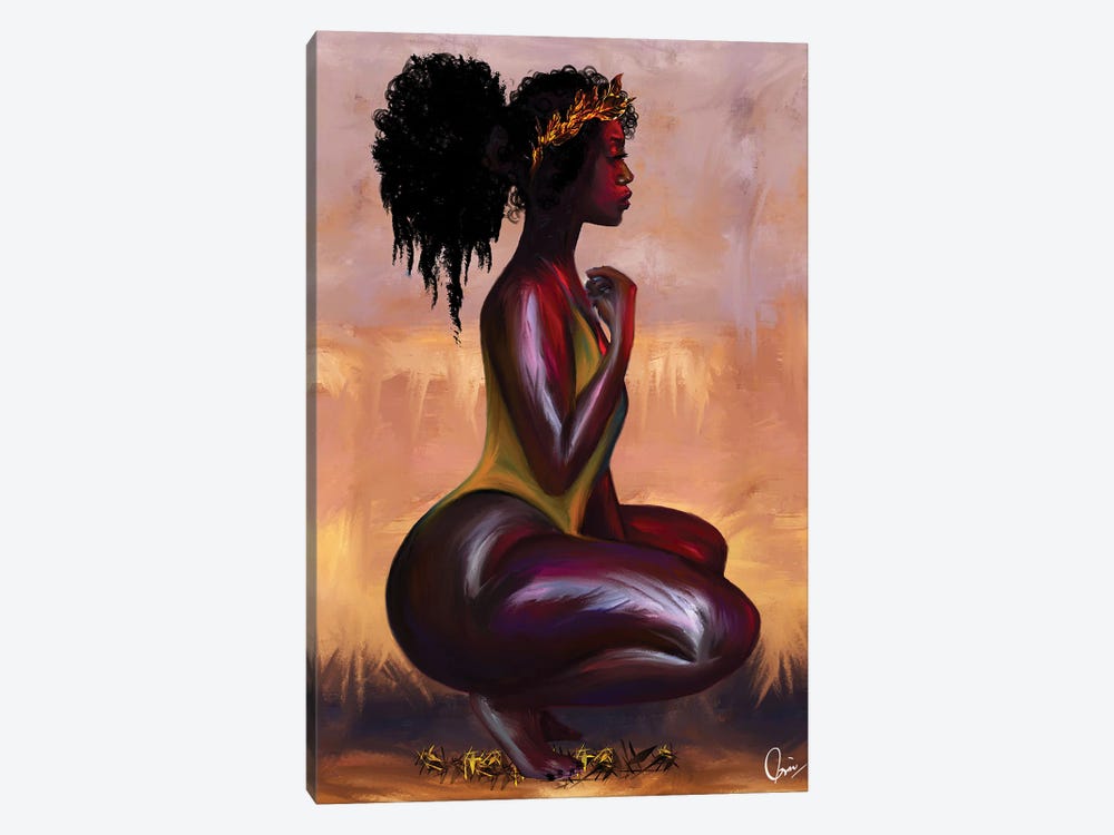 Royal Seed by Crixtover Edwin 1-piece Canvas Art