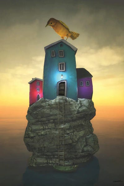 Reclaimed By Nature: Bird House by Cynthia Decker