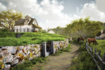 Country Road by Cynthia Decker art print