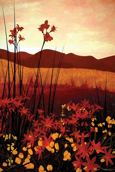 Cynthia Decker: Field Of Flowers by Cynthia Decker