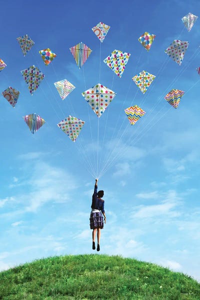 Multitasking by Cynthia Decker art print