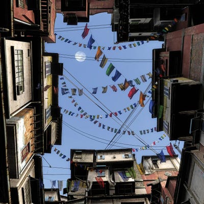 Prayer Flags by Cynthia Decker art print