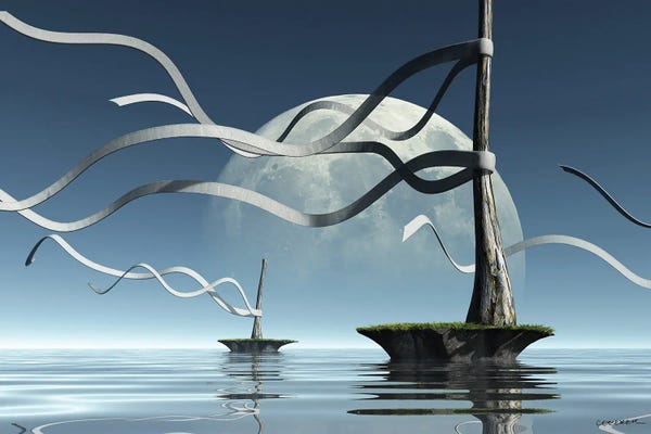 Surrealism: Ribbon Islands by Cynthia Decker