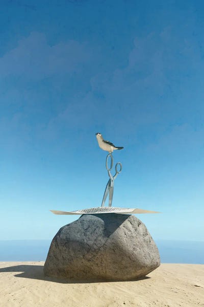 Inspirational Office: Rock Paper Scissors by Cynthia Decker