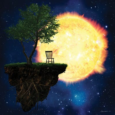 Safe Distance by Cynthia Decker art print