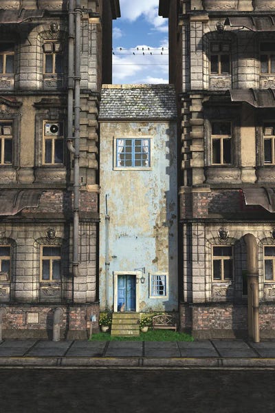 The Holdout by Cynthia Decker art print