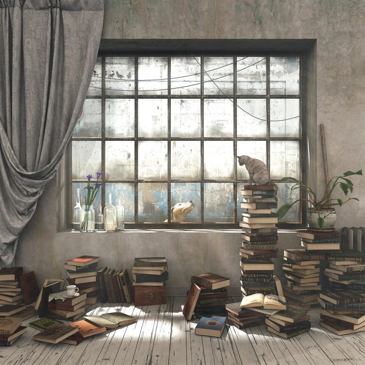 The Introvert by Cynthia Decker wall art