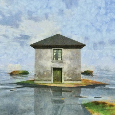 Tiny House I by Cynthia Decker canvas print