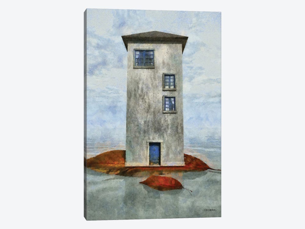 Tiny House III by Cynthia Decker 1-piece Canvas Art Print