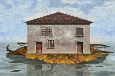 Tiny House IV by Cynthia Decker canvas print