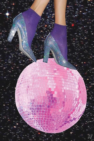 Dancing In The Moonlight by Chromoeye framed wall art