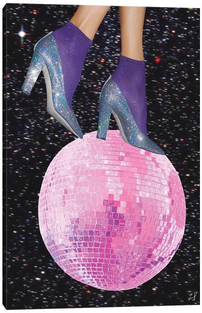 Dancing In The Moonlight Canvas Art Print - Chromoeye