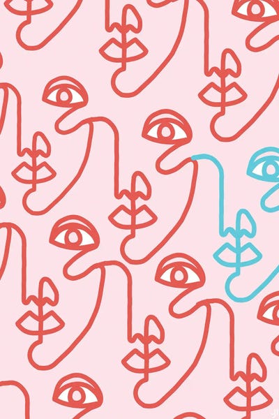 Artists Like Matisse: Multi-Face Pinky by Chromoeye