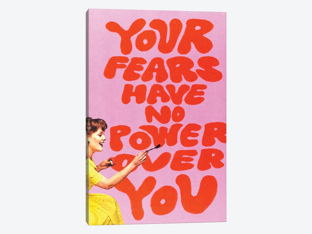 Fear Has No Power by Chromoeye 1-piece Art Print