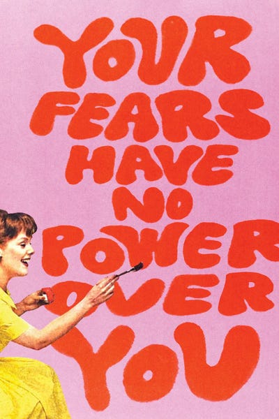 Good Vibes & Stayin' Alive: Fear Has No Power by Chromoeye
