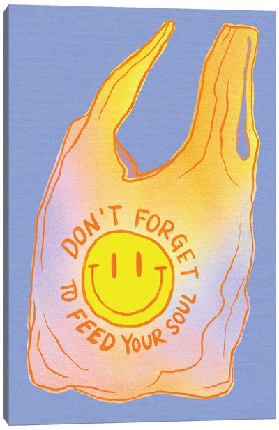 Feed Your Soul Canvas Art Print - Chromoeye